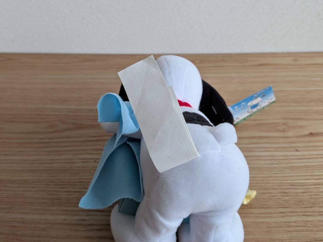 ホイットマンズスヌーピー　ジェンダーリビールぬいぐるみ 　IT'S A BOY!