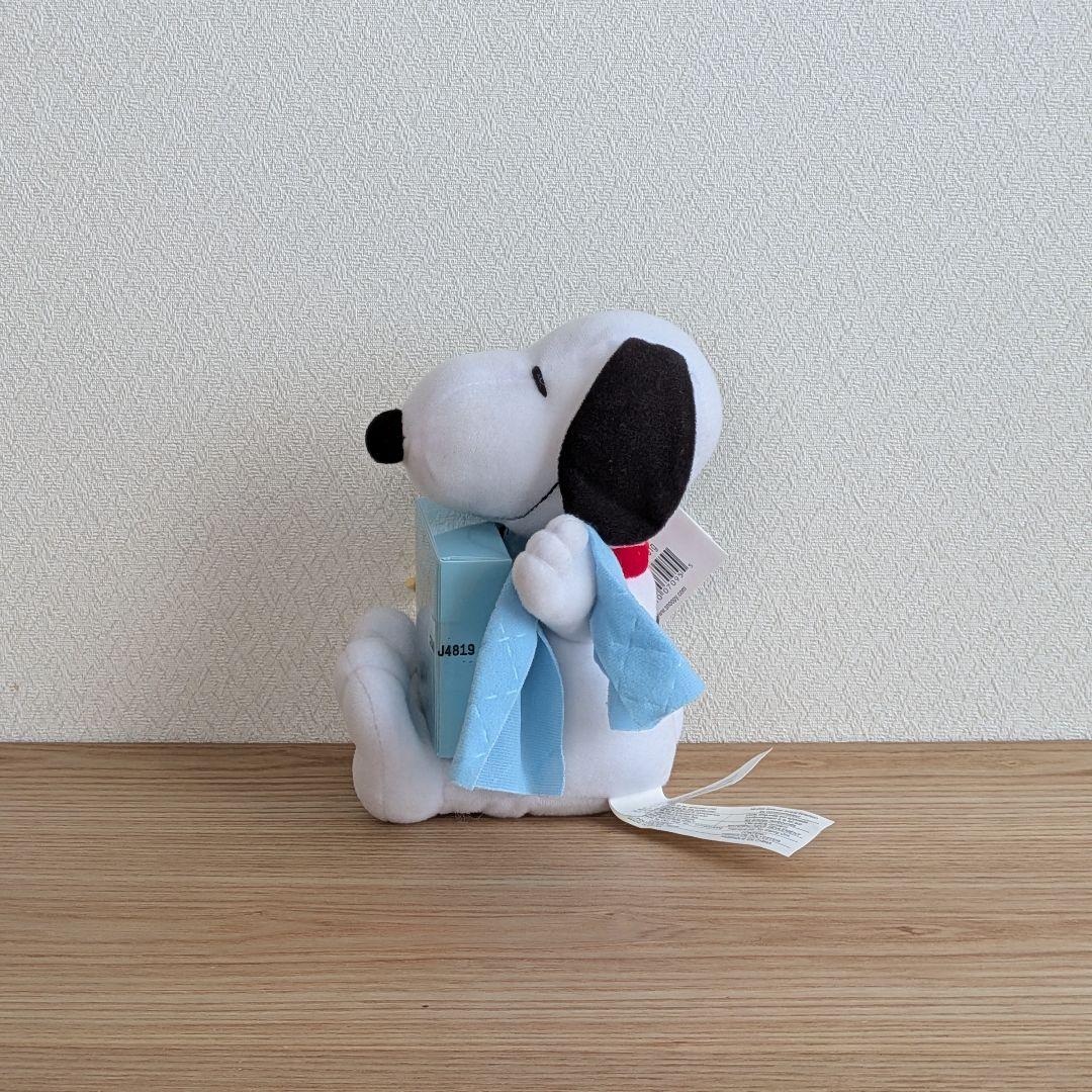 ホイットマンズスヌーピー　ジェンダーリビールぬいぐるみ 　IT'S A BOY!