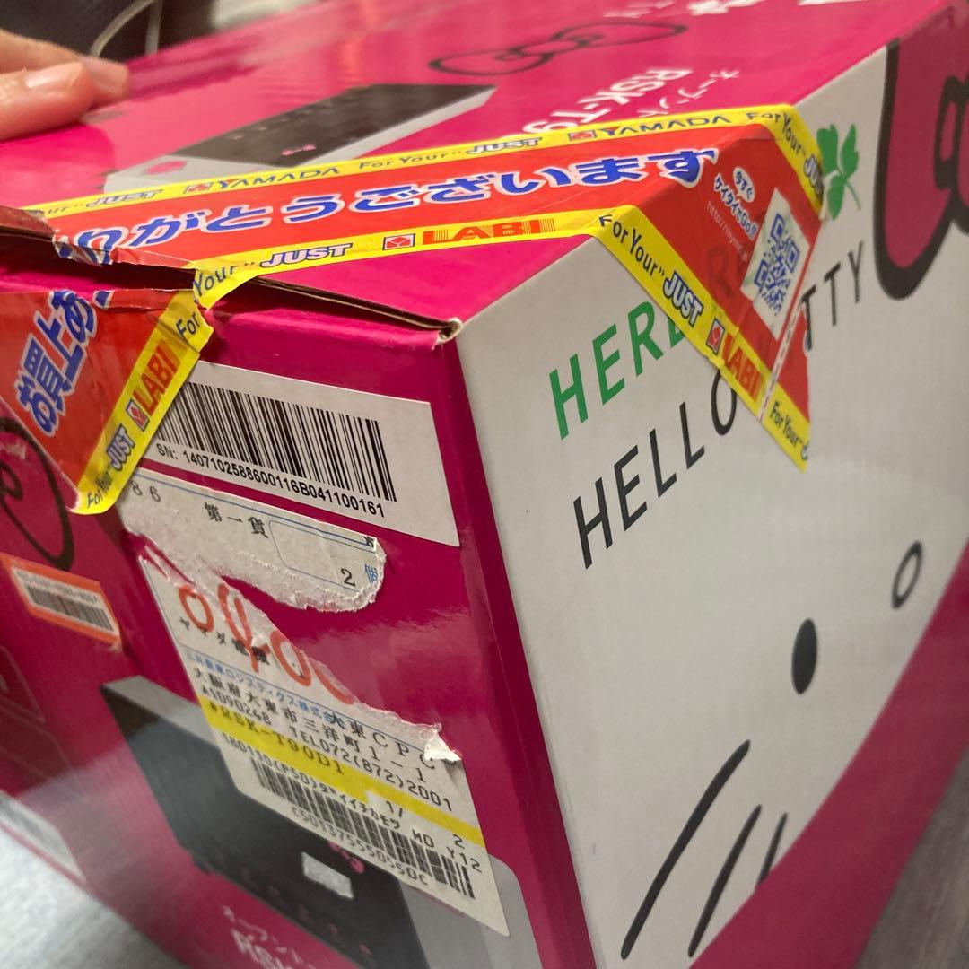 【ま　通電OK品です】ハローキティ トースター RSK-T90D1(W)