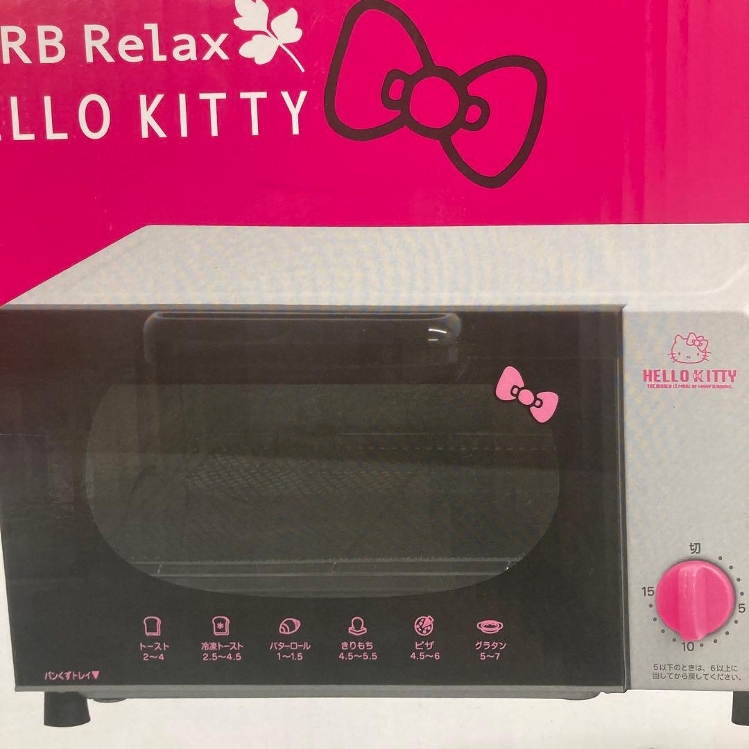 【ま　通電OK品です】ハローキティ トースター RSK-T90D1(W)