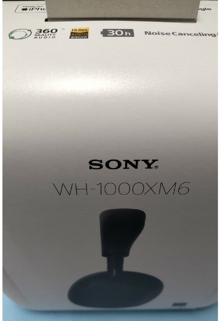 【未開封】SONYワイヤレスノイキャンステレオヘッドセットWH-1000XM6黒