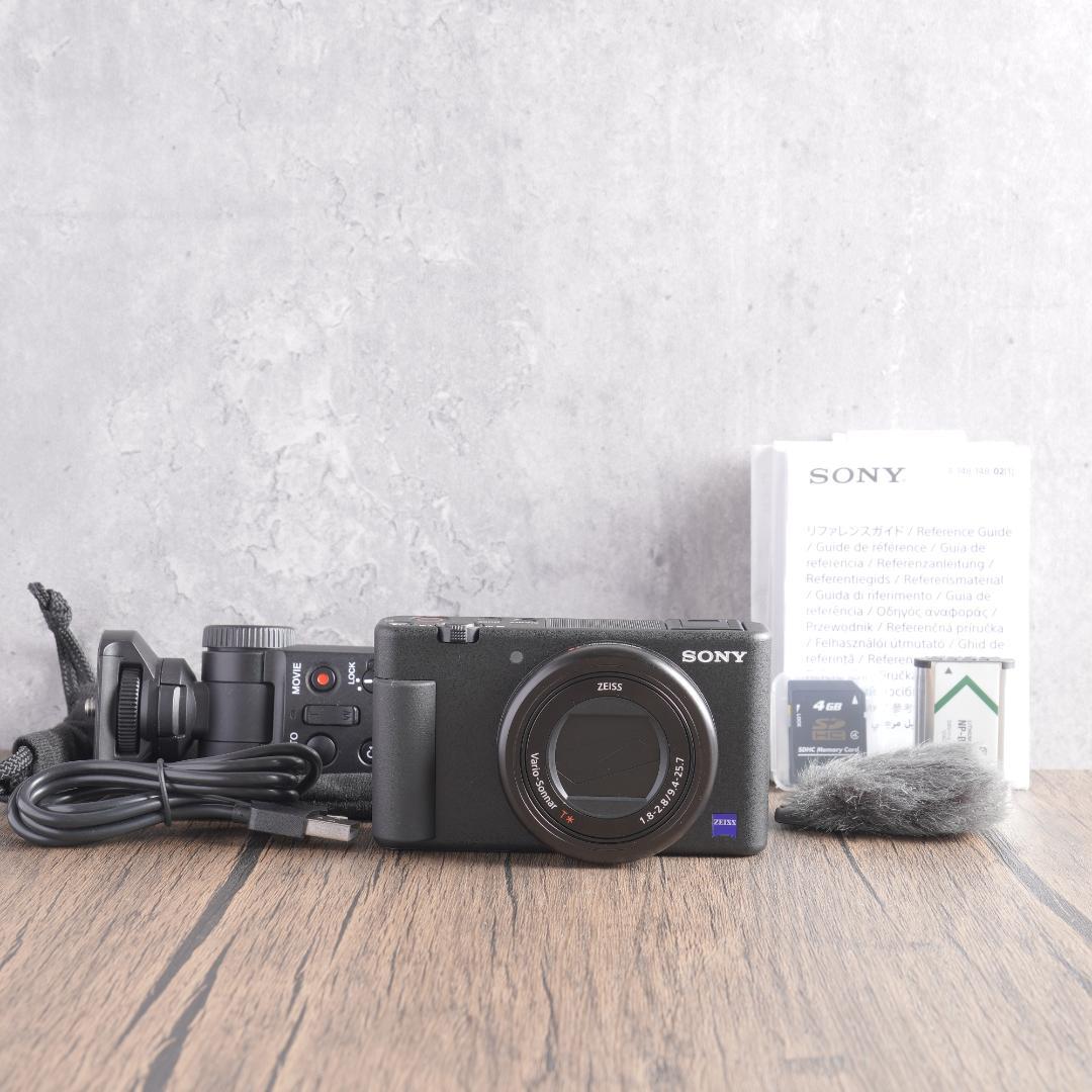 ✨超美品✨YouTube撮影に✨グリップ付き✨SONY ZV-1G　436