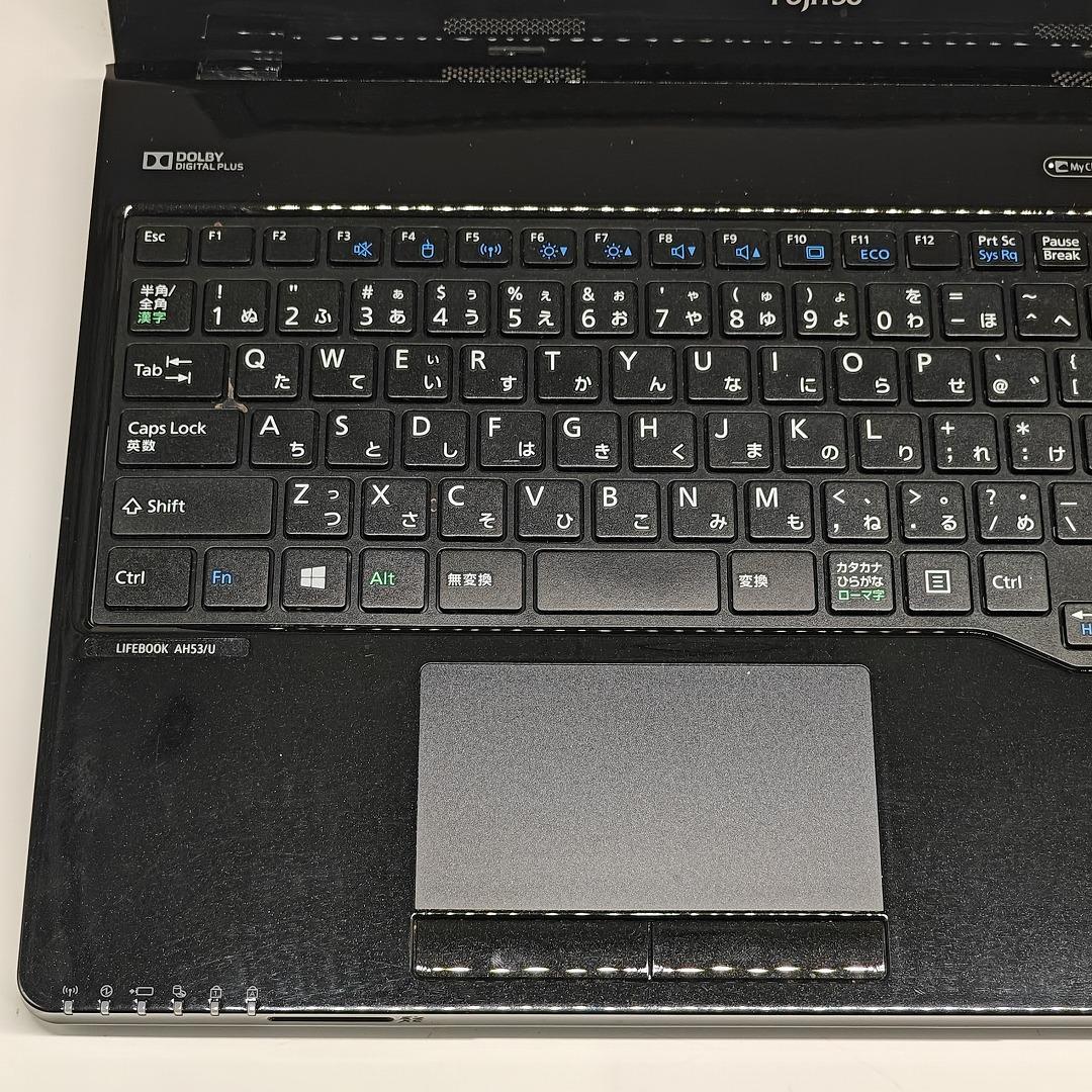 【富士通】AH53 爆速i7 SSD256GB 8GB オフィス付きノートPC