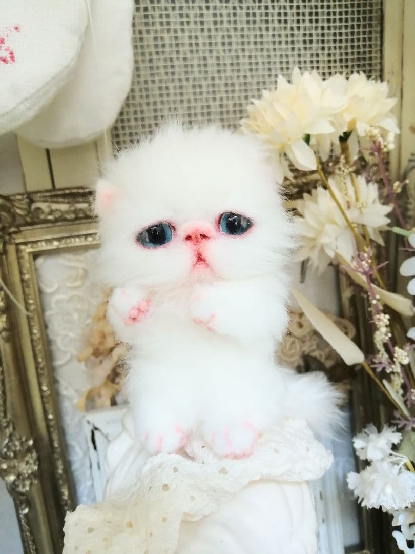 ミニミニ子猫ちゃん♡エキゾチック♡アートドール♡ぬいぐるみ♡