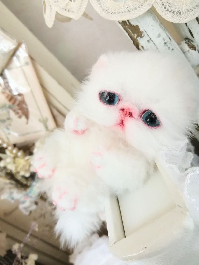 ミニミニ子猫ちゃん♡エキゾチック♡アートドール♡ぬいぐるみ♡
