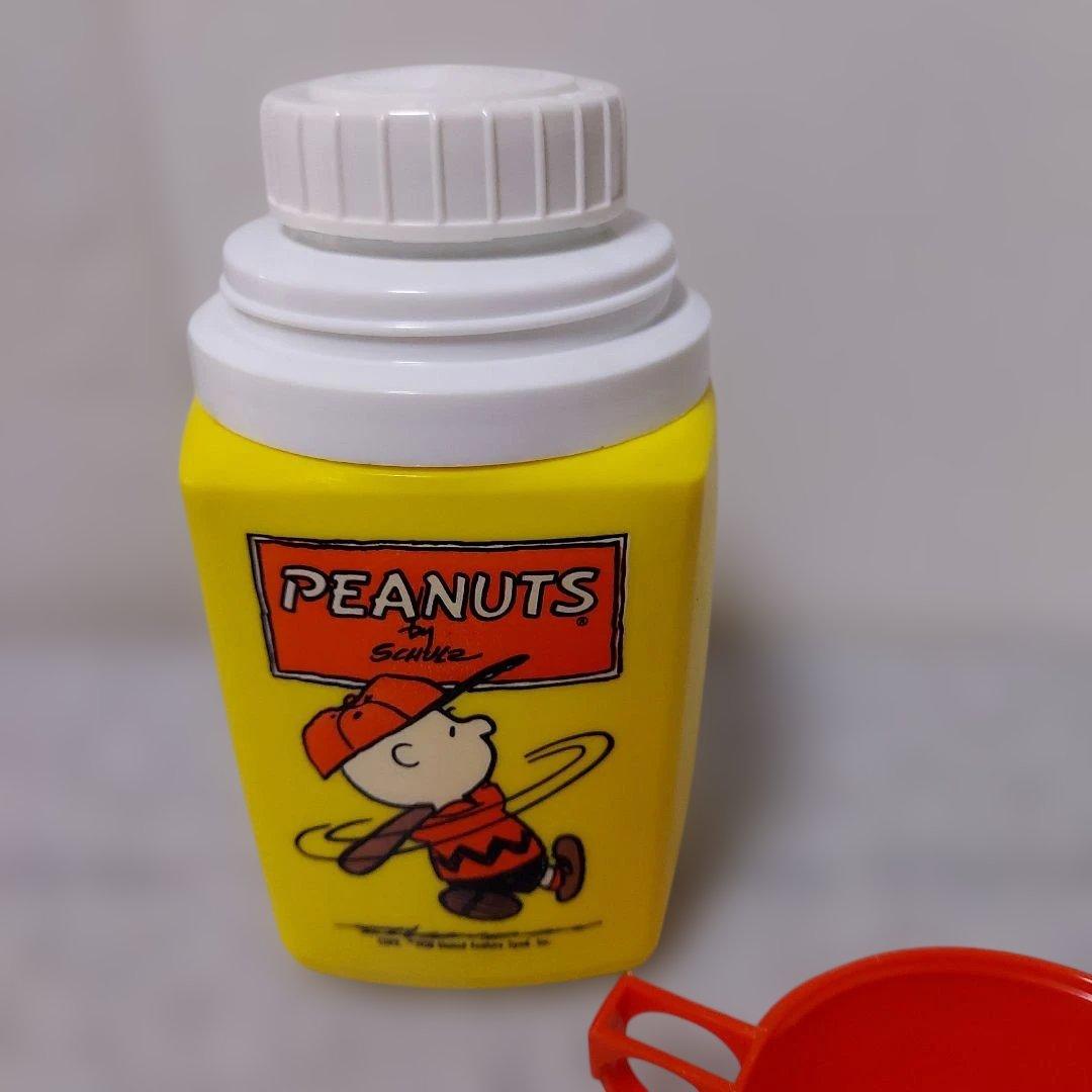 サーモスPEANUTS スヌーピー昭和レトロランチボックスオリジナル水筒セット