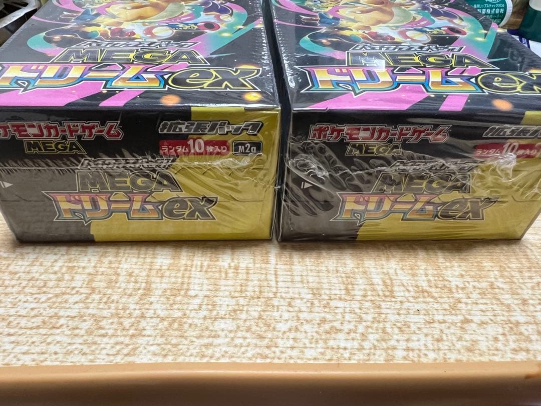 ポケモンカードゲーム MEGA ドリーム ex 新品・未開封 シュリンク付き
