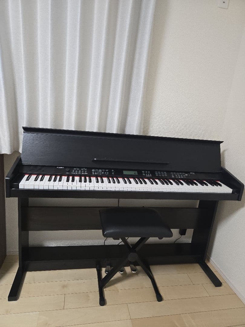 電子ピアノ 88鍵 ブラック 椅子付き