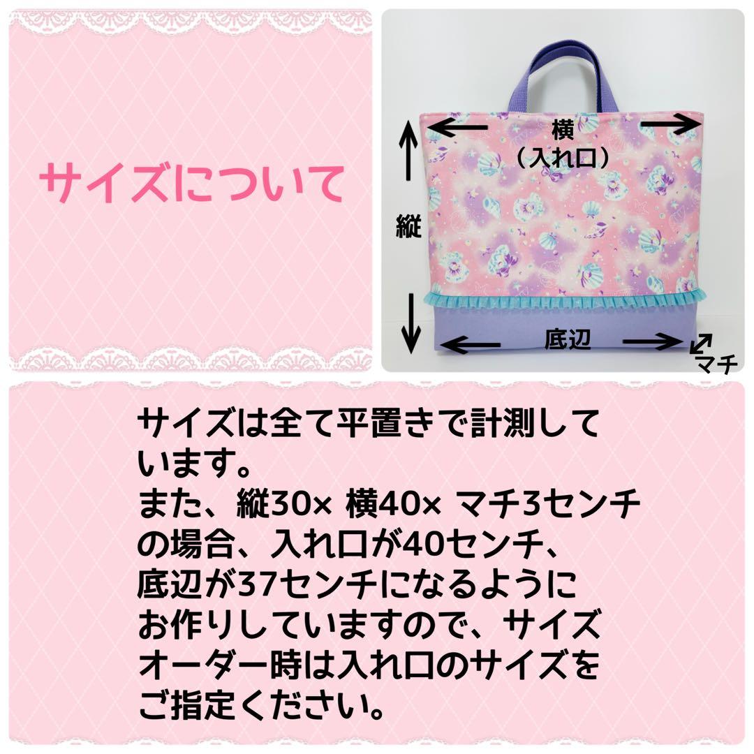 入園入学グッズ　女の子　オーダー　ハンドメイド　レッスンバッグ　ゆめかわ