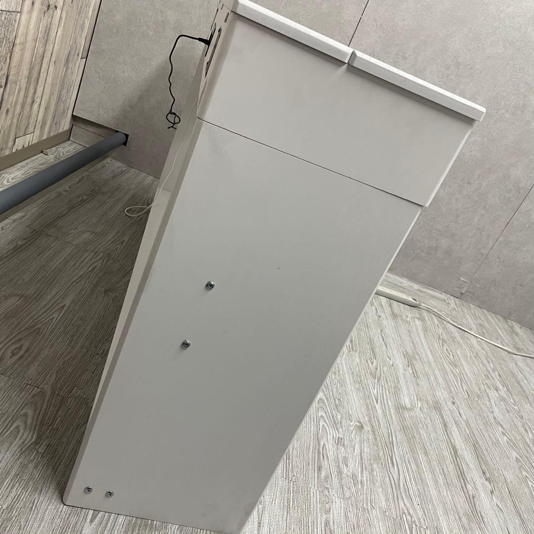 IKTMIアップライト型　88鍵盤電子ピアノ　ホワイト　直接引取歓迎　S1300