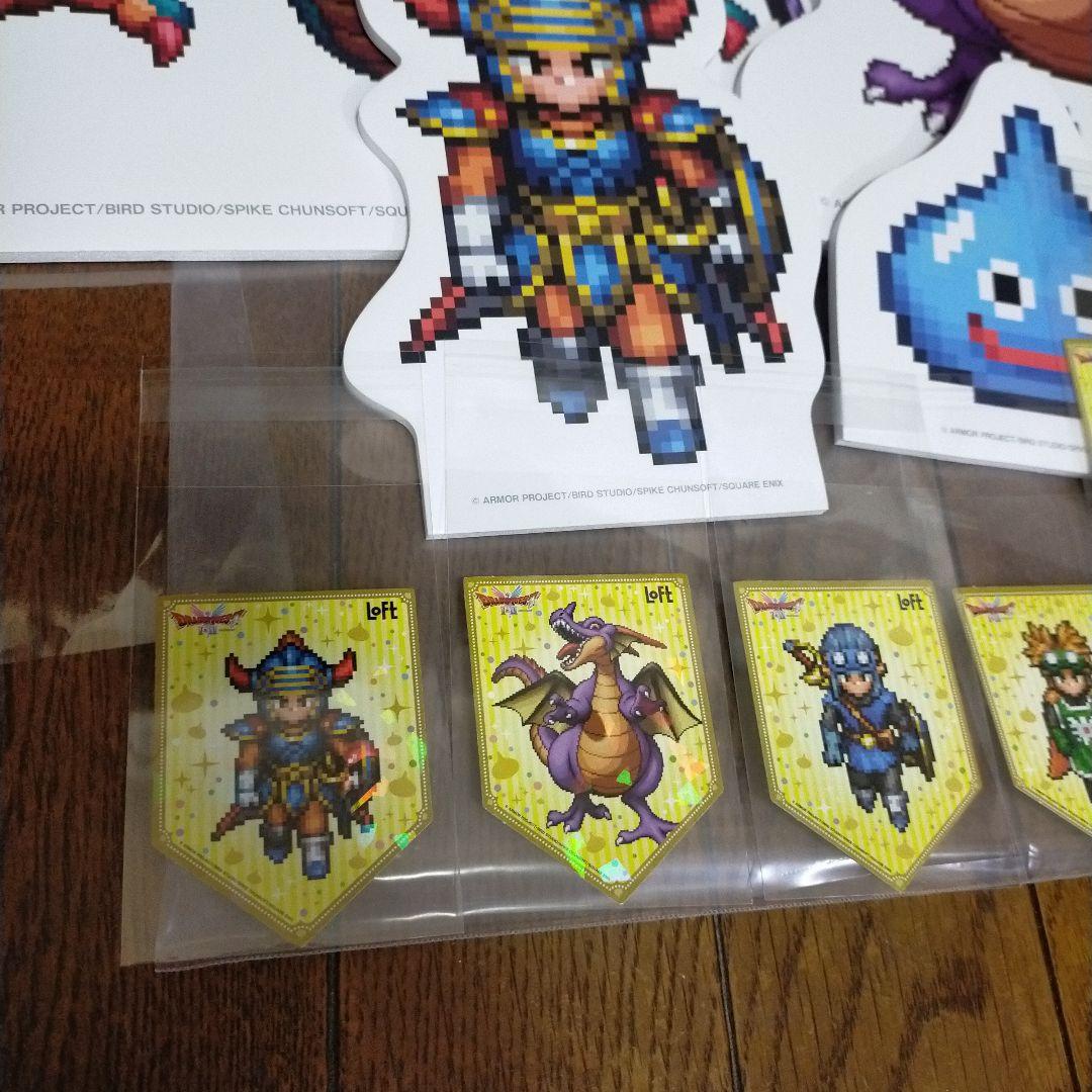ドラゴンクエスト1＆2　ロフト　ステッカー　パネル　非売品　ドラクエ