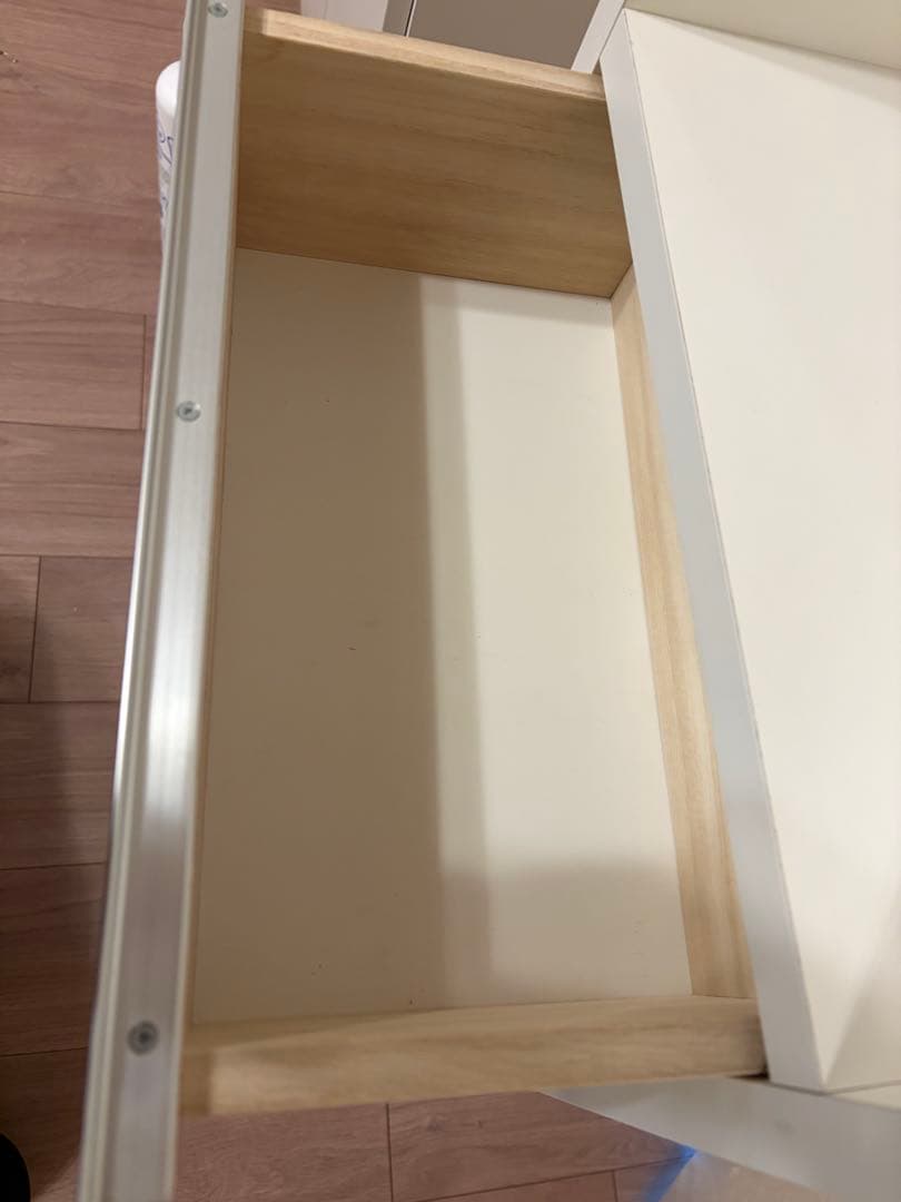 カウンター下収納　家具　薄型キャビネット　本棚　ローキャビネット　引き出しタイプ