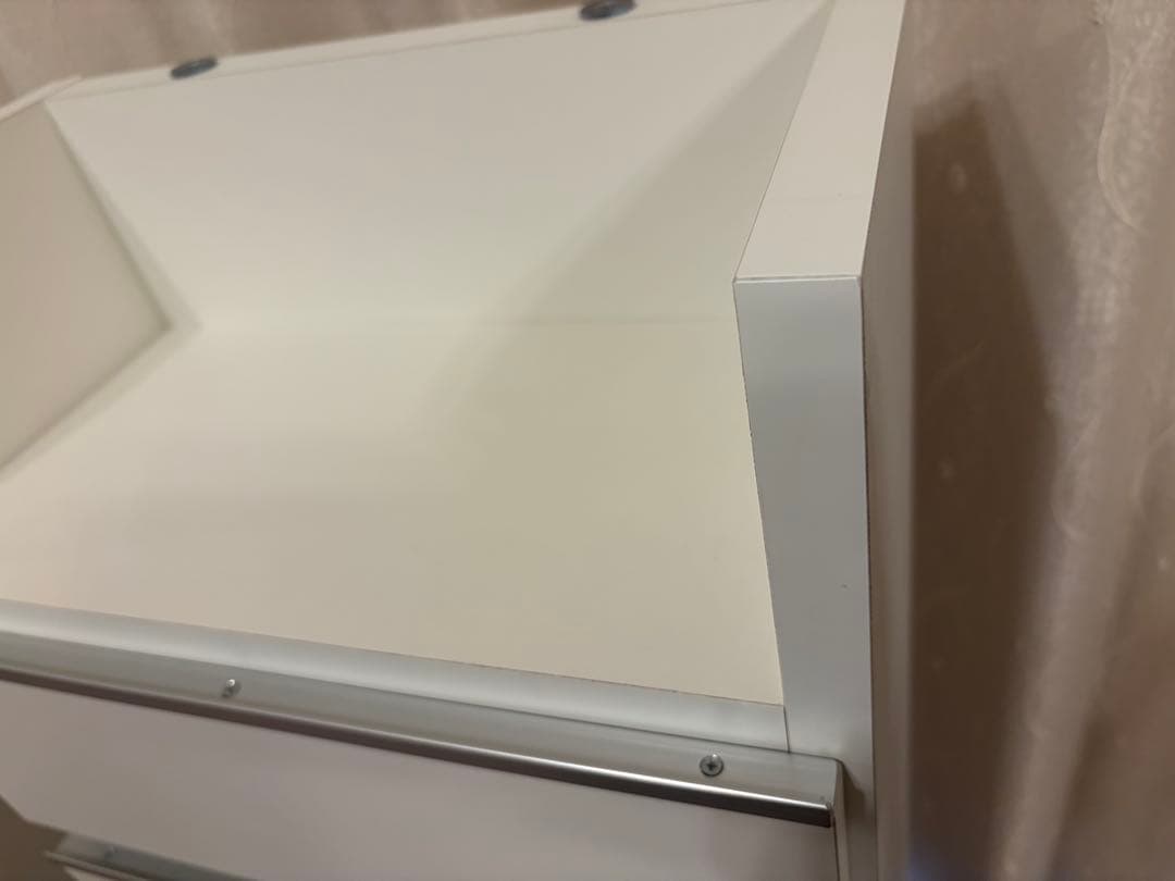 カウンター下収納　家具　薄型キャビネット　本棚　ローキャビネット　引き出しタイプ