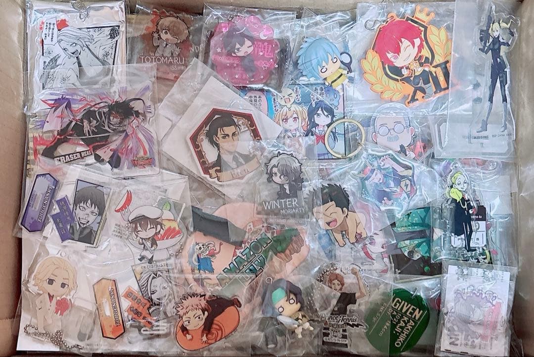 アニメグッズ まとめ売り ノンジャンル 桃源暗鬼 サカモトデイズ テニプリ 他