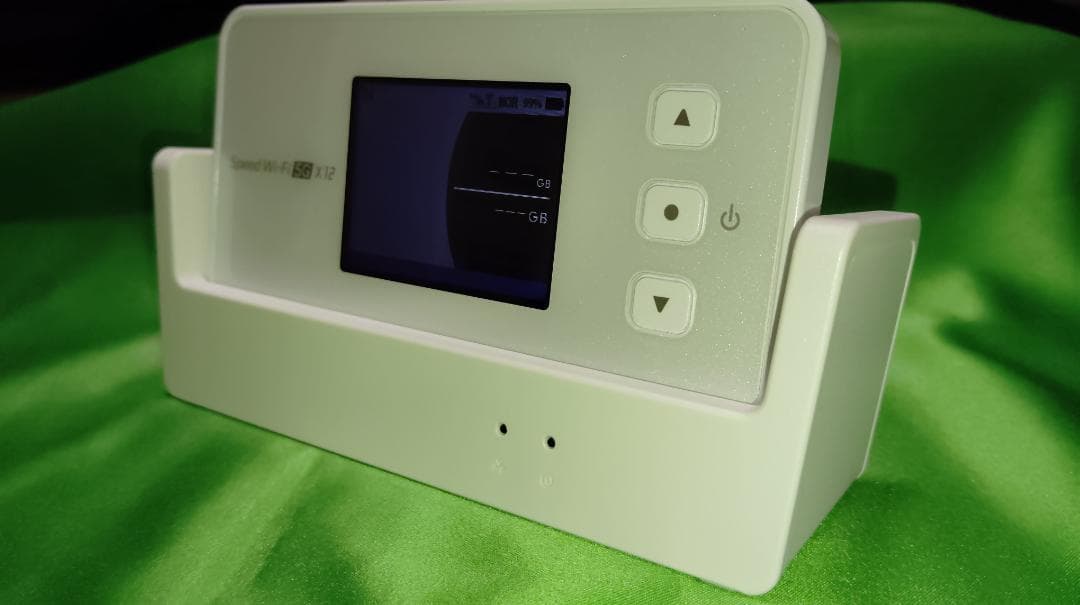 む*ー様 【美品&クレードル】セットSpeed Wi-Fi 5G X12