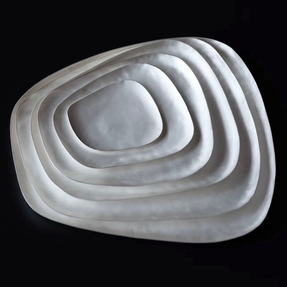 希少 宇都宮檀 銀皿1枚 伊藤聡信鈴木環剛俊河合竜彦辻和美金森正起村上躍内田鋼一