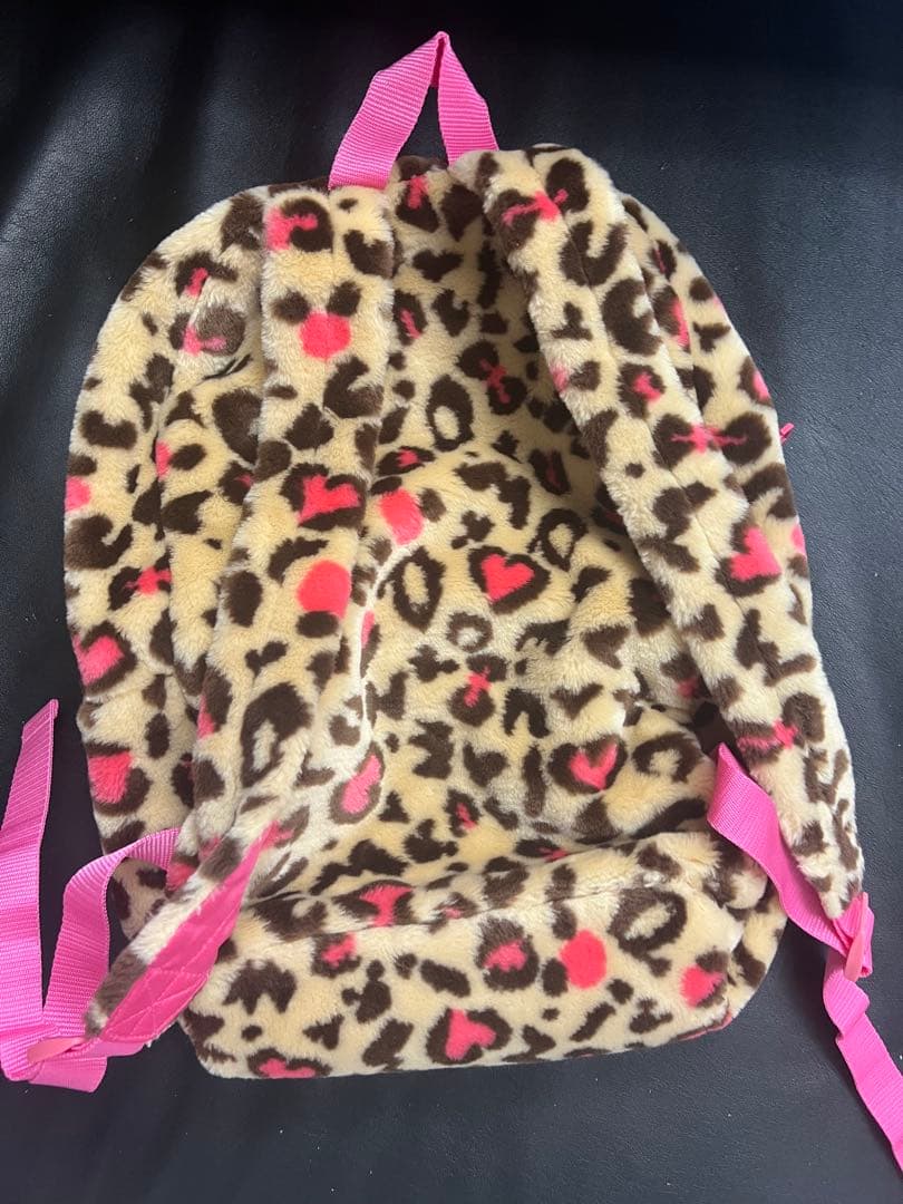 ディズニー 公式 ミニーマウス ヒョウ柄 リュック ミニー レア