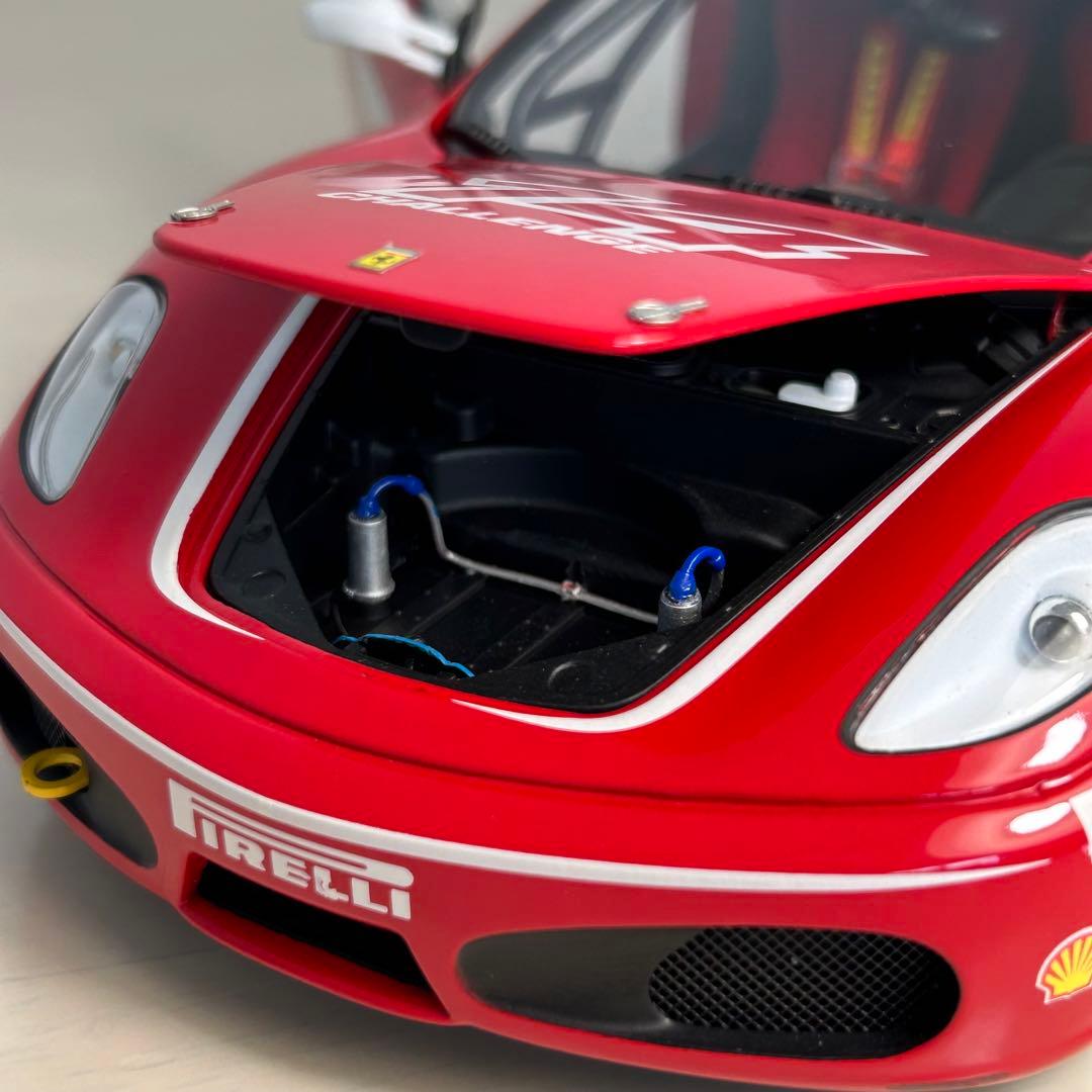 ミニカー HOT WHEELS Ferrarl F430 Challenge 1/18