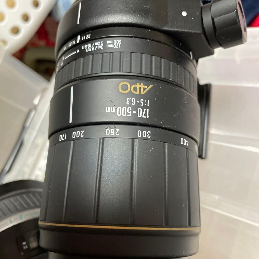 望遠レンズ　シグマ170-500mm APO
