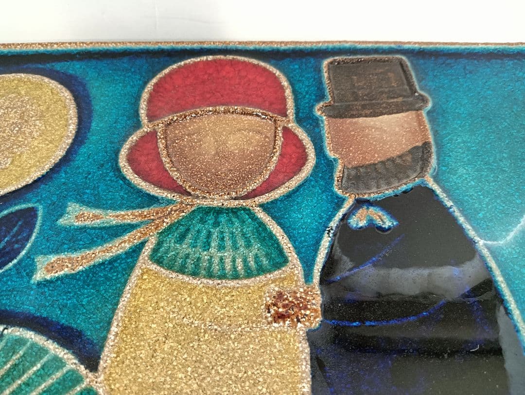 デンマークのスーホルム社製 Joseph Simon（ヨゼフ・シモン） 陶板壁掛