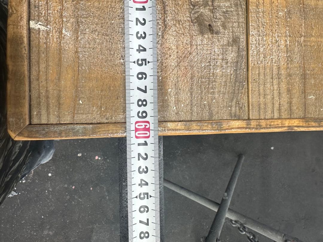 古木テーブル天板　ちゃぶ台　カウンター　座卓　古木大きさ丁度いい　クリア仕上げ