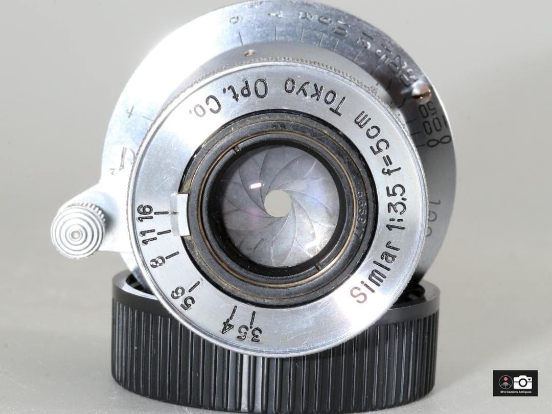 希少Tokyo Opt Simlar 5cm F/3.5 Ｌ３９レンズ整備済