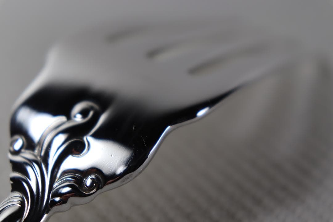 ウォレス■スターリング製サラダフォーク◆ロマンス・オブ・ザ・シー■超重量級！