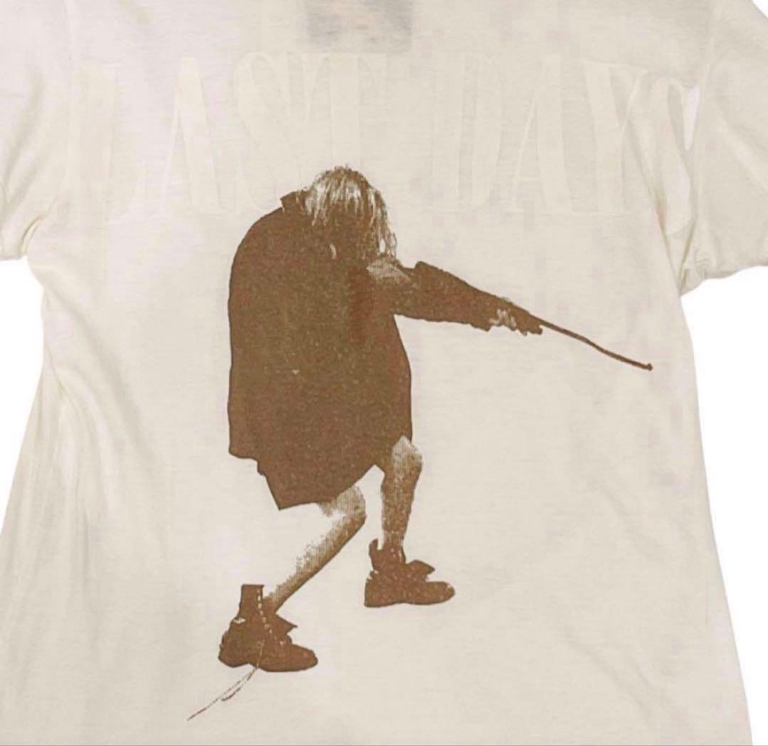 NIRVANA Last Days カート・コバーン Tシャツ S オフホワイト
