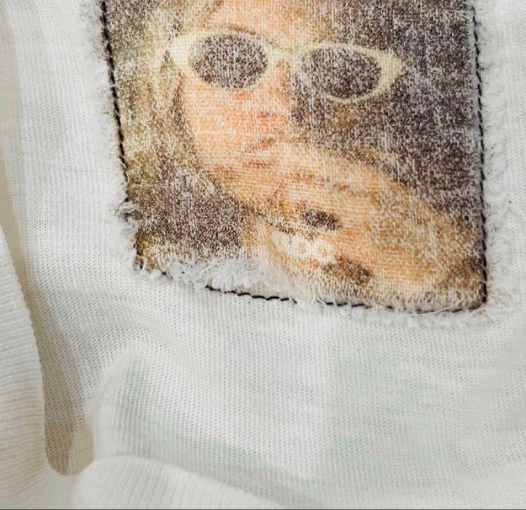 NIRVANA Last Days カート・コバーン Tシャツ S オフホワイト