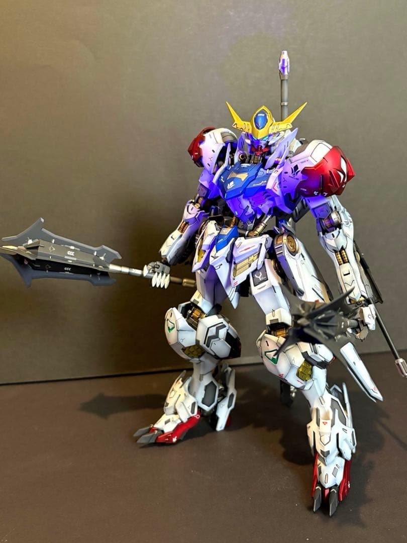 MG ガンダムバルバトスルプス&拡張パーツ　全塗装完成品