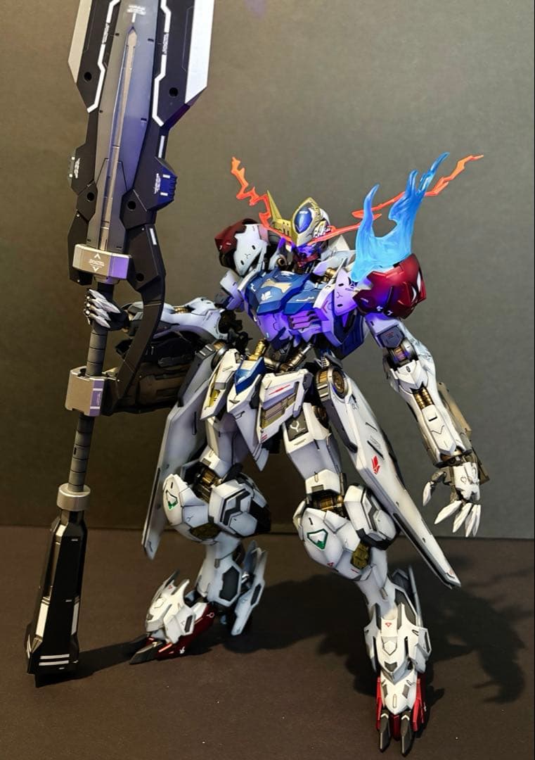 MG ガンダムバルバトスルプス&拡張パーツ　全塗装完成品