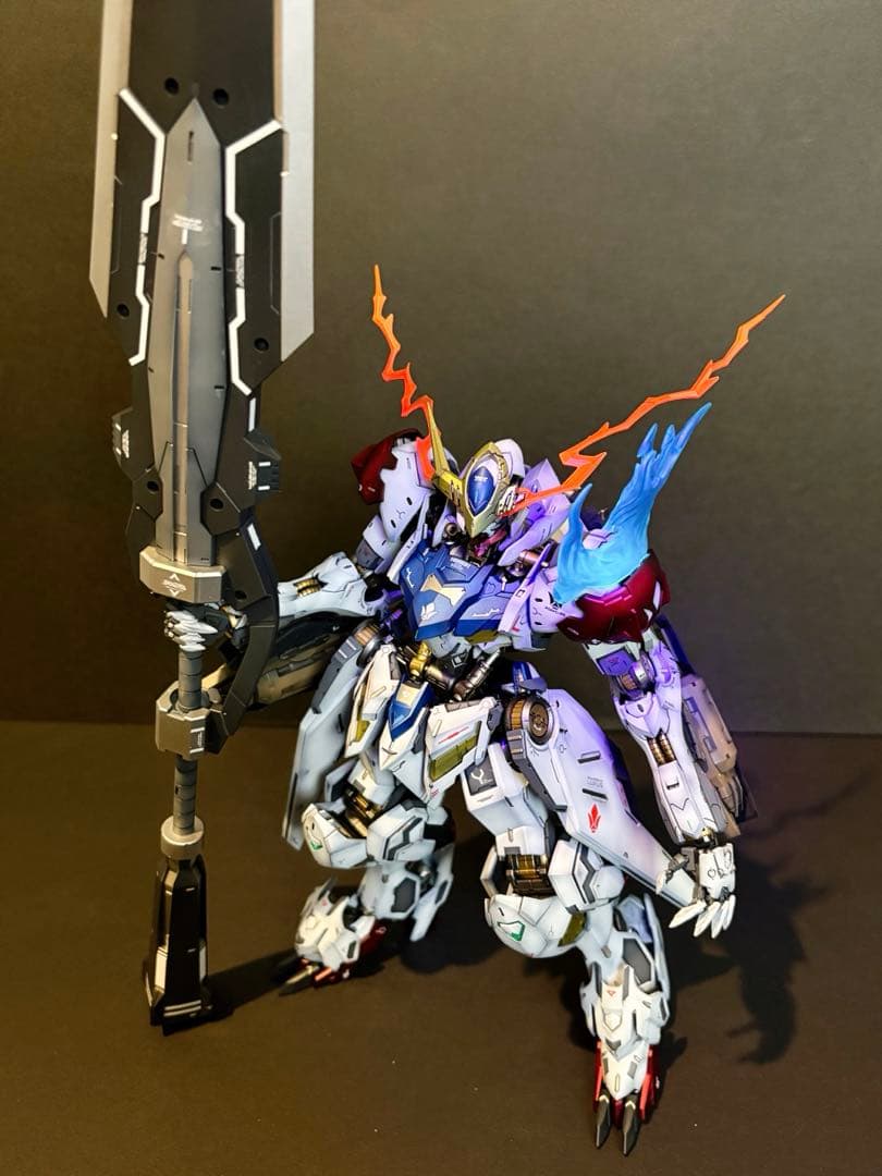 MG ガンダムバルバトスルプス&拡張パーツ　全塗装完成品