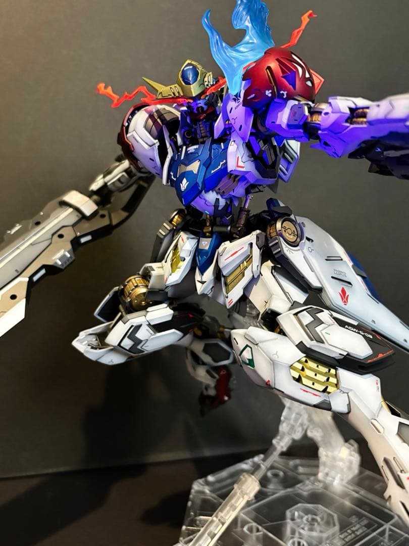 MG ガンダムバルバトスルプス&拡張パーツ　全塗装完成品