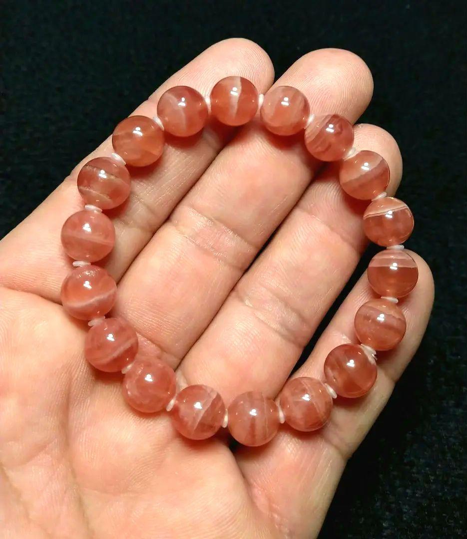 【アルゼンチン産】極上インカローズ　１０㎜　ブレスレット　希少　天然石　恋愛運