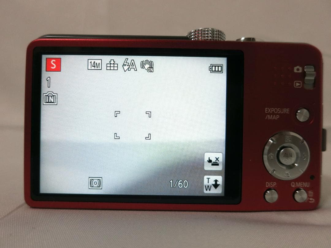 美品★Panasonicデジタルカメラ LUMIX DMC-TZ30 レッド