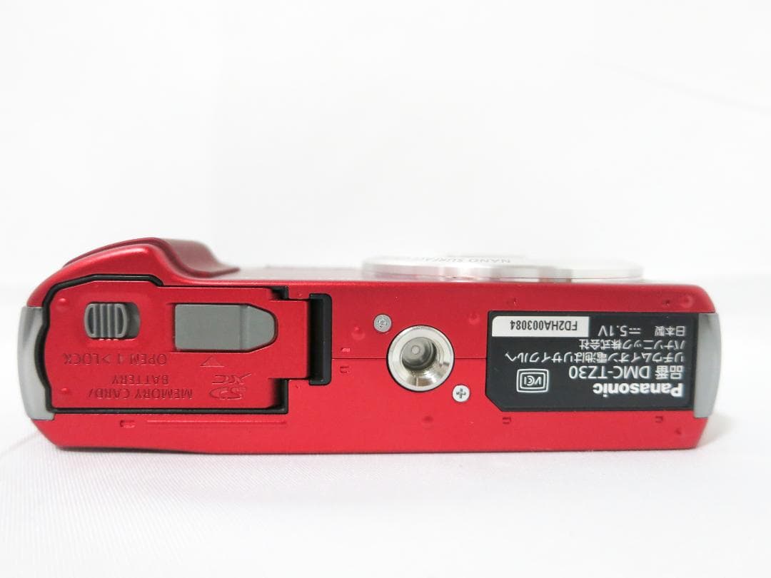美品★Panasonicデジタルカメラ LUMIX DMC-TZ30 レッド