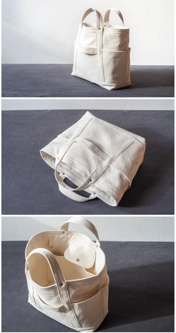 最終値下げ‼️【新品】ツカノマ TEJIKA 帆布 TOOL TOTE アイボリー