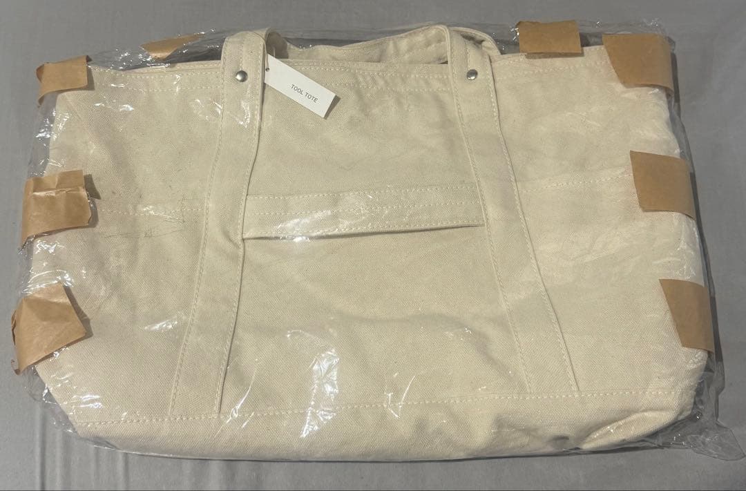 最終値下げ‼️【新品】ツカノマ TEJIKA 帆布 TOOL TOTE アイボリー