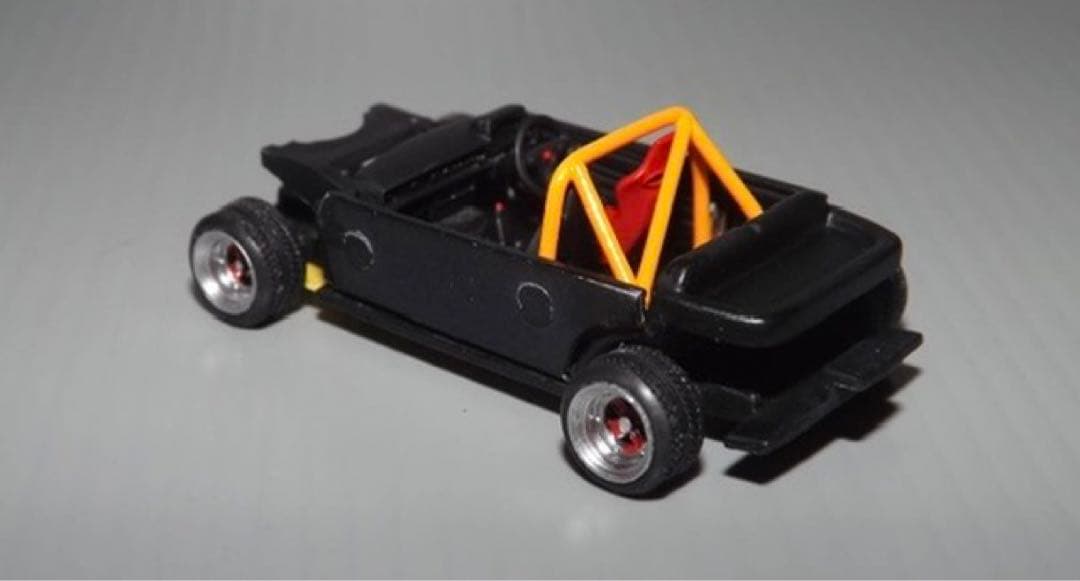 1/64ミニカー　コナミ トヨタ　スターレット改　ワークスKP-61