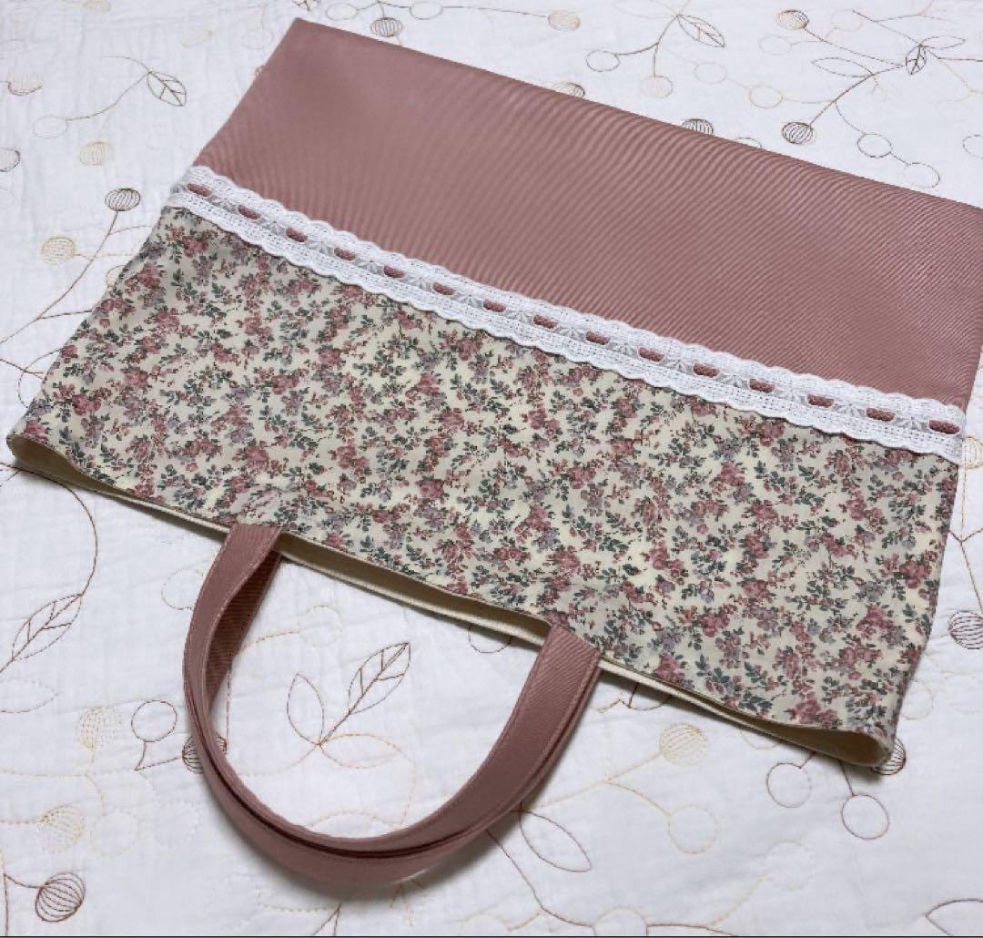 リバティ　レッスンバッグ お着替え袋　上靴袋　3点セット　ムーンモス　入園