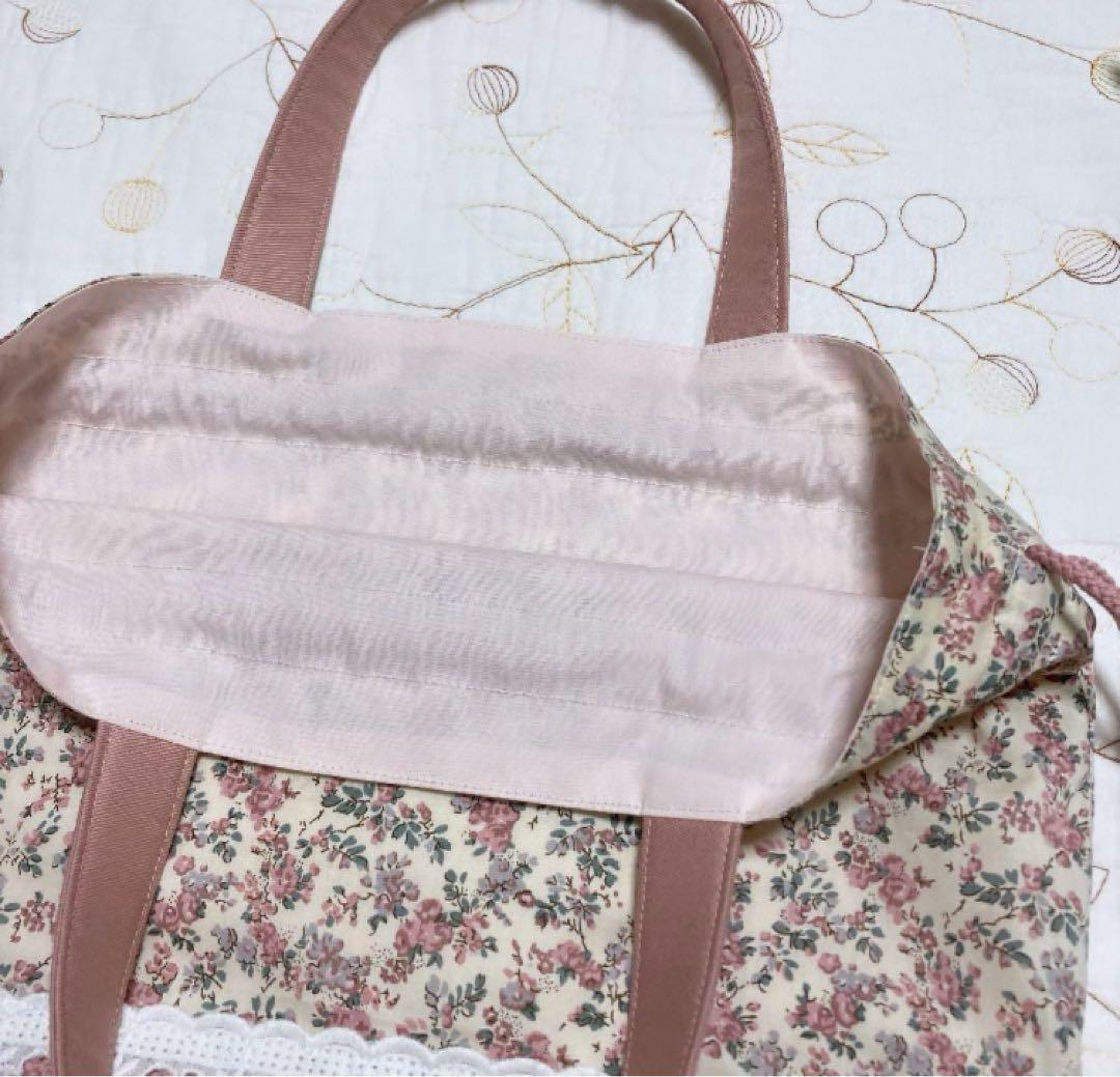 リバティ　レッスンバッグ お着替え袋　上靴袋　3点セット　ムーンモス　入園