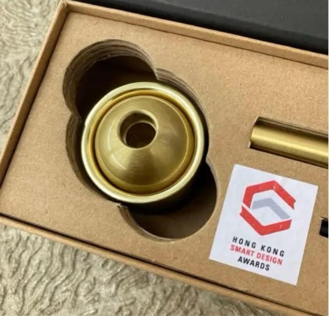 INVISI インビジ デスクペン ブラックブラス rcube アールキューブ