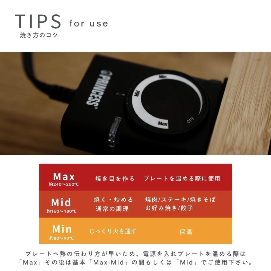 【実羽】プリンセス テーブルグリル ピュア　PRINCESS