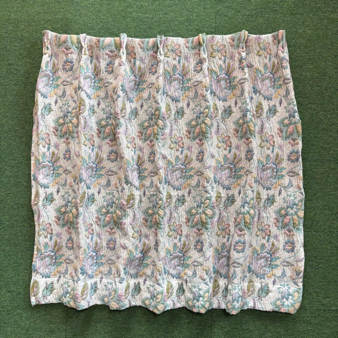 昭和レトロ　カーテン　2サイズ　4枚セット