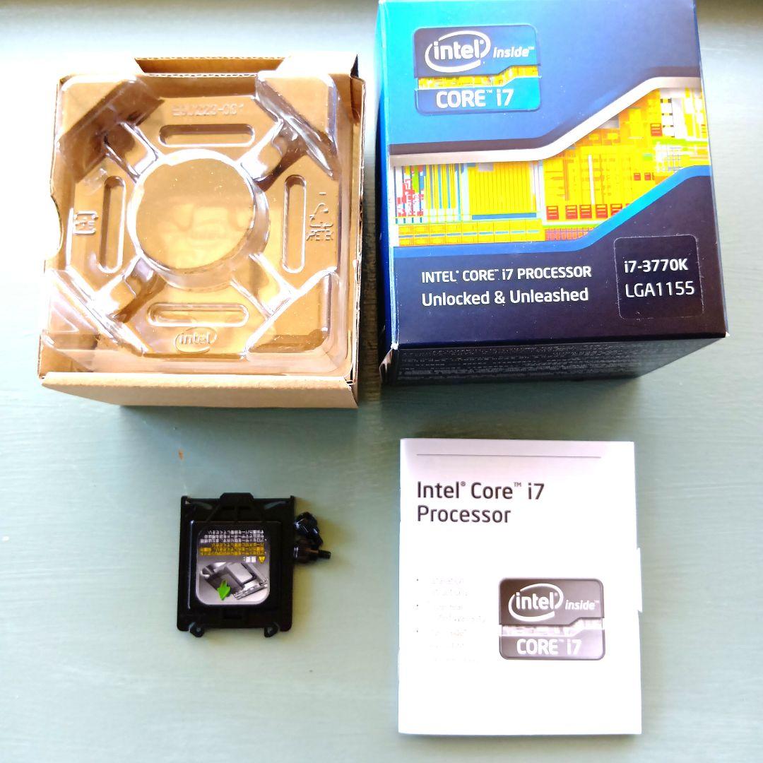 ASUS マザーボード Intel i7-3770K　メモリ付き