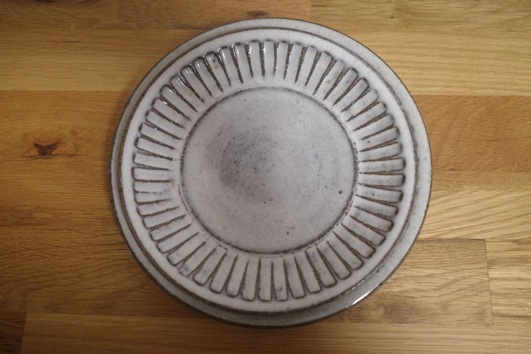 【福田るい】小代瑞穂窯　陶器製皿セット 3枚