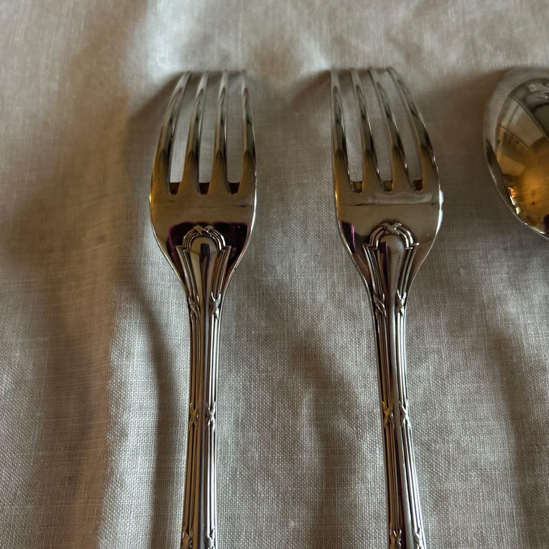 クリストフル　リュバン　カトラリーセット　ディナーフォーク　ディナースプーン