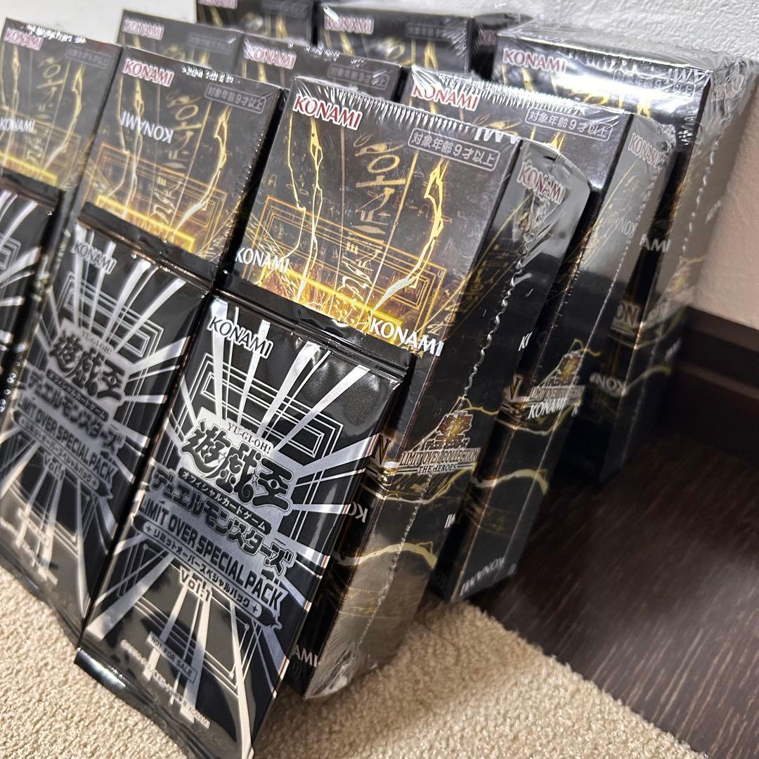 遊戯王✴︎リミットオーバーコレクション ザヒーローズ 9ボックス シュリ付き