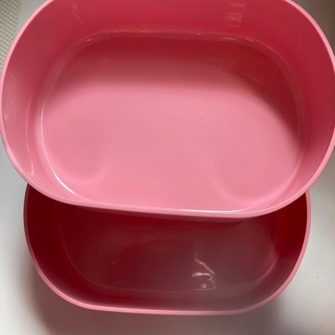 ハローキティ　お弁当箱　お菓子箱　ピンク