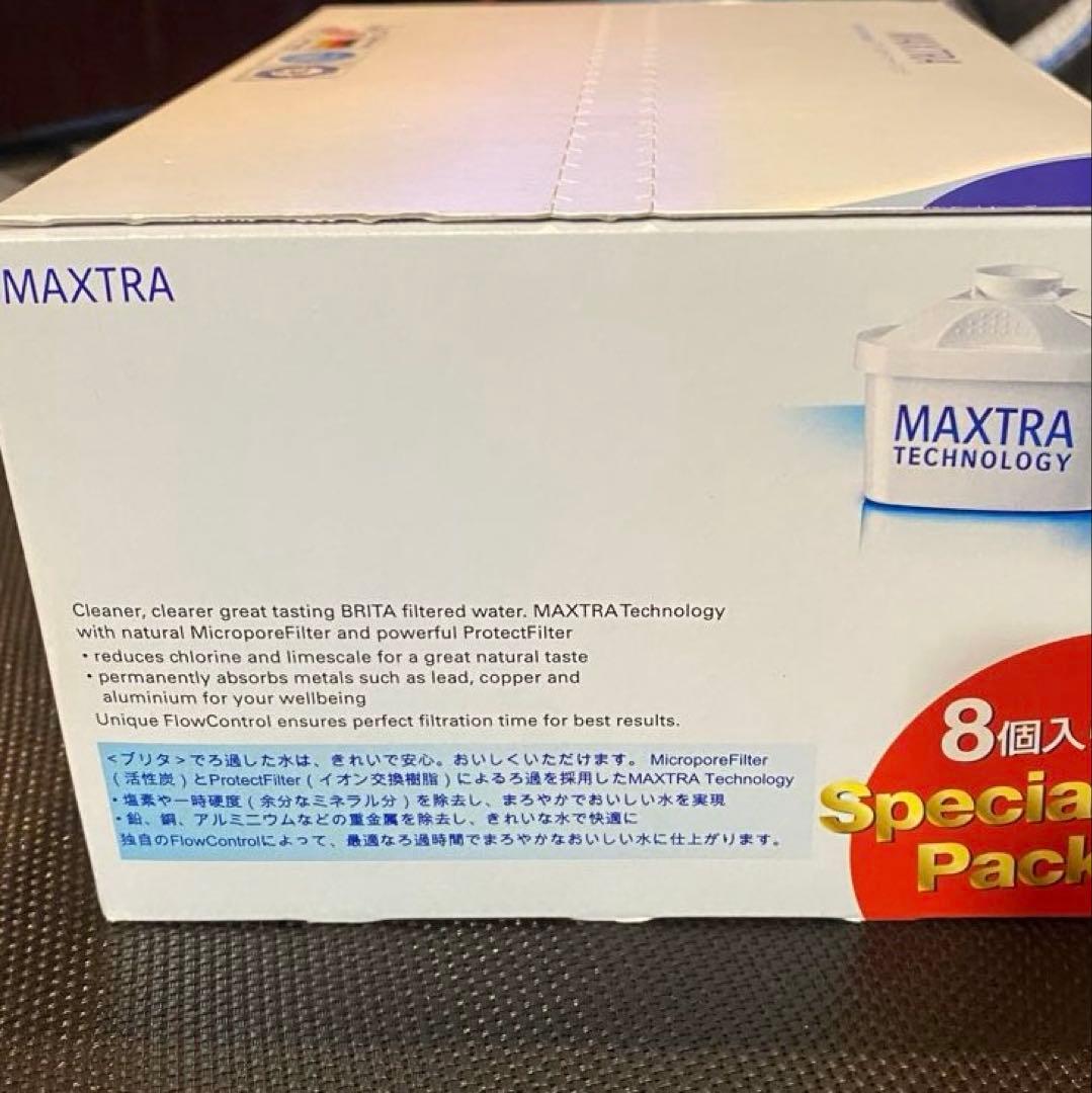 【未開封】ブリタ/MAXTRA テクノロジーフィルターカートリッジ 8個入り1箱